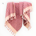 Sorbet Stripe Turkish Bath Sheet Towel 100% Cotton