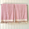 COTTON CANDY Stripe Turkish Bath Sheet Towel Cotton