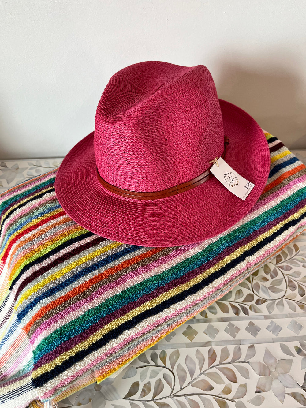 PINA COLADA Stripe Turkish Bath Sheet Towel
