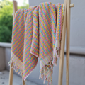 FRUIT TINGLE Pom Pom Turkish Bath Sheet Towel