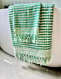 MINTIES Pom Pom Turkish Bath Sheet Towel Limited Edition
