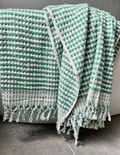 MINTIES Pom Pom Turkish Bath Sheet Towel