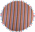 LARGE RAINBOW ROUNDIES TURKISH TOWEL